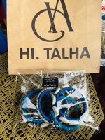 Cowrie Shell Churi Set — Ocean Blue - Image 4